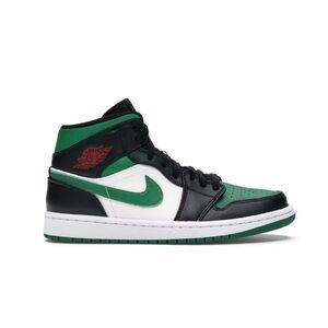 Men’s Air Jordan 1 Mid Black/Green/Red Men’s 10